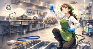 グリストラップの清掃方法を解説｜業者なしで簡単にできるコスト削減術